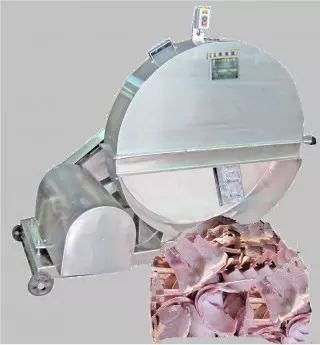 DH801은 냉동 생선/육류를 슬라이스하는 데 사용됩니다.